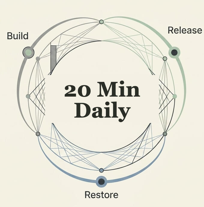 Release, Restore, Build daily flywheel